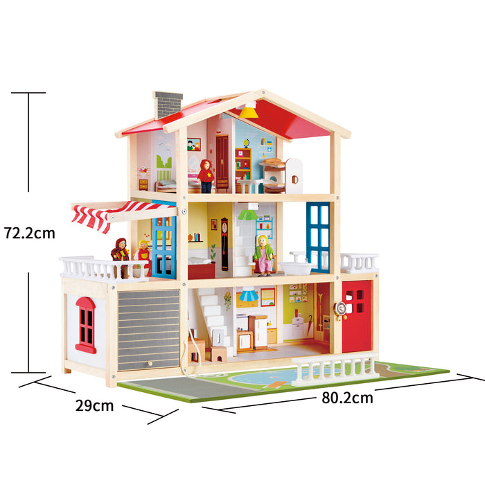 Doll Family Mansion Dollhouse