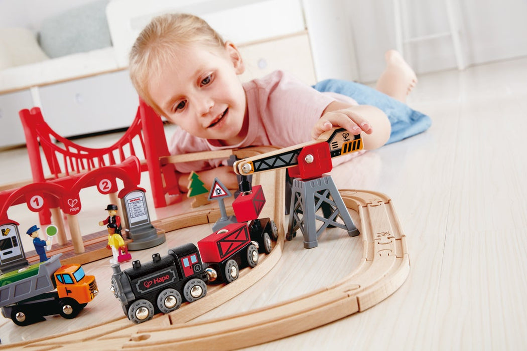 Steam-Era Freight Train