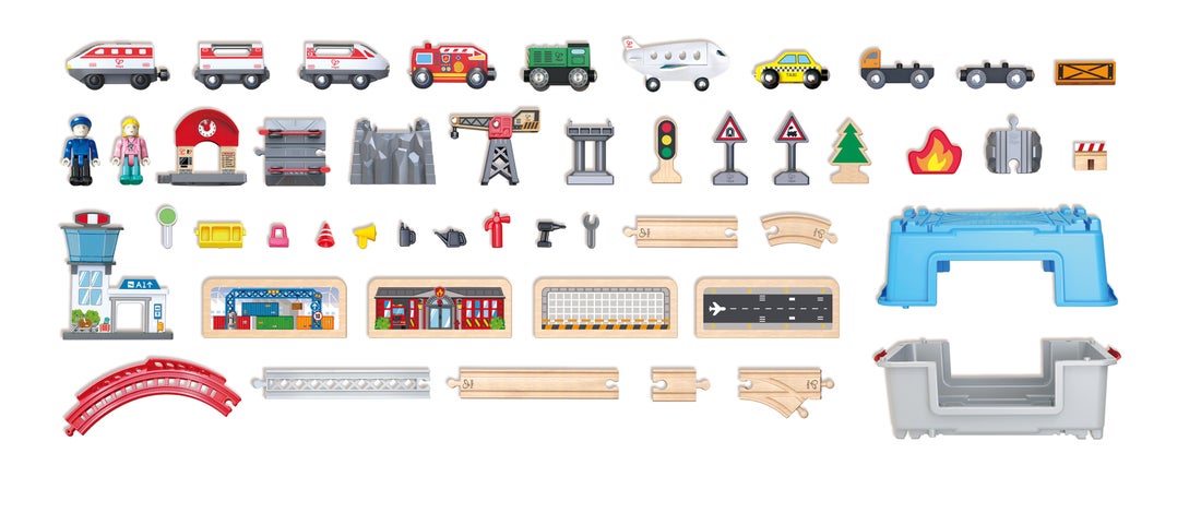 Super Cityscape Transport Bucket Train Set