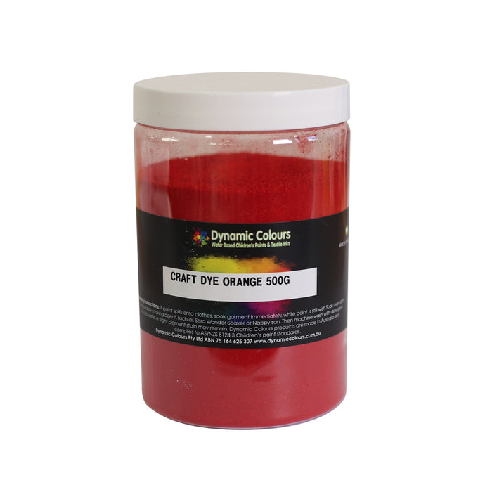 Powdered Craft Dye 500g Orange