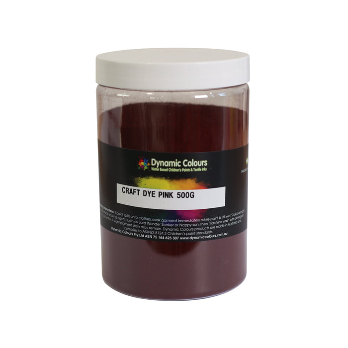 Powdered Craft Dye 500g Pink