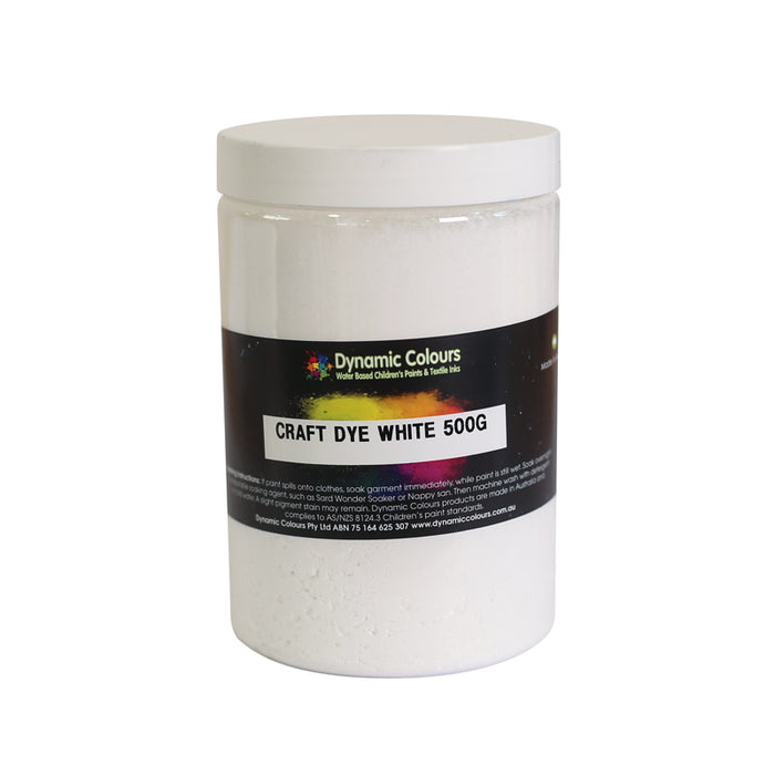 Powdered Craft Dye 500g White