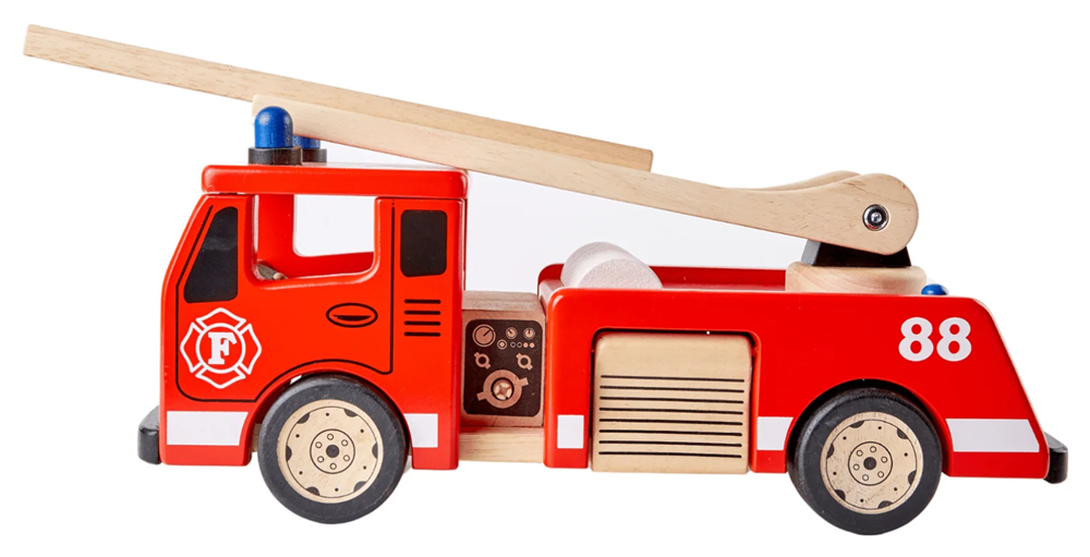 Large Wooden Fire Engine