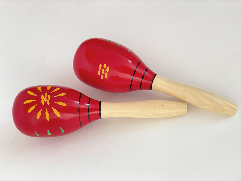 Wooden Maracas 23.5cm Pair