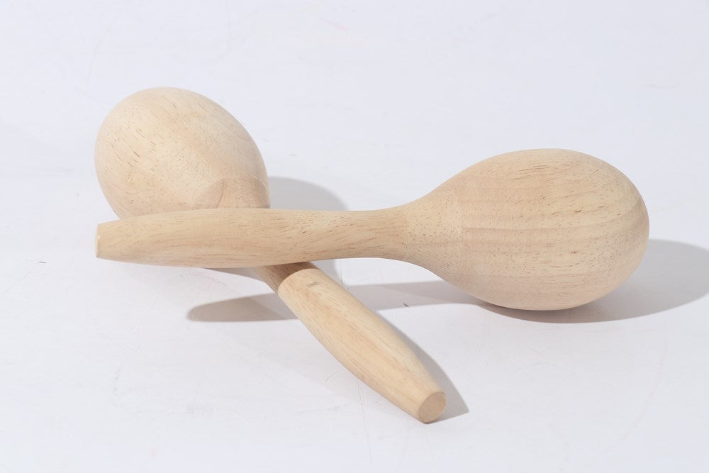 Mini Wooden Maracas 12cm Pair