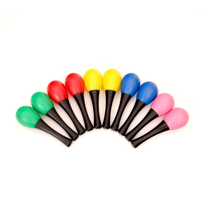 Mini Plastic Maracas 13cm Pair