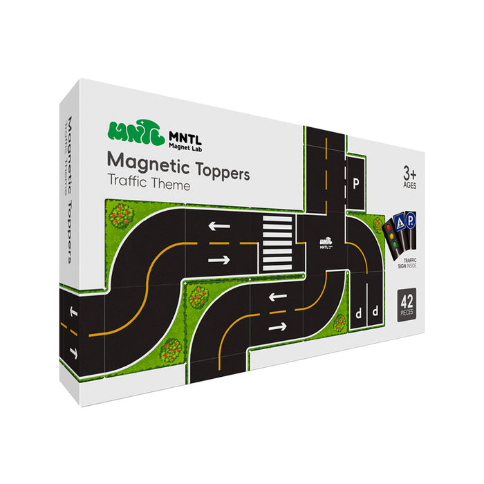 Magnetic Traffic Toppers 42 Pcs