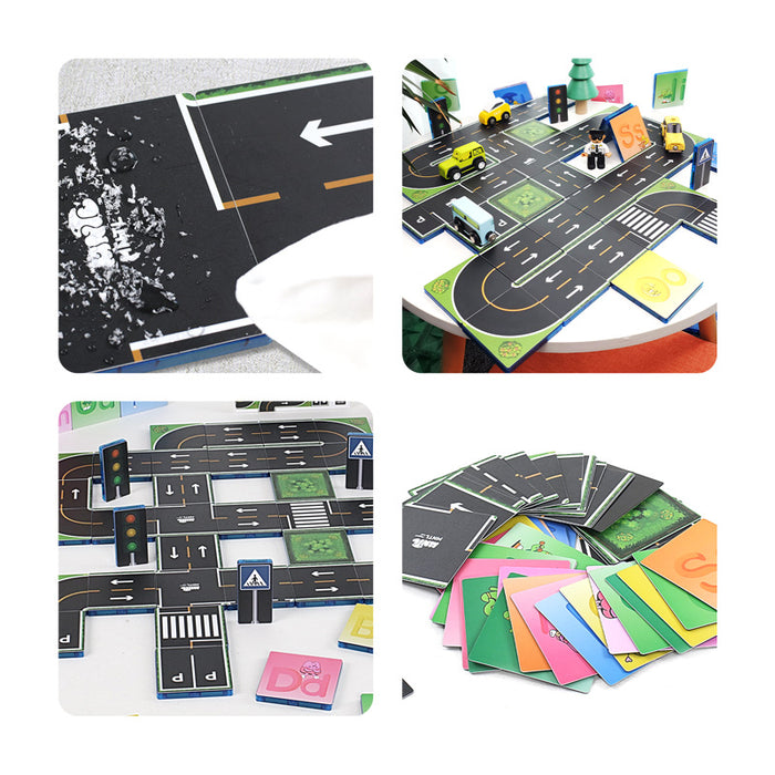 Magnetic Traffic Toppers 42 Pcs