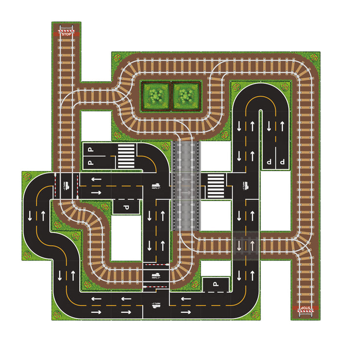 Magnetic Railway Toppers 46 Pcs