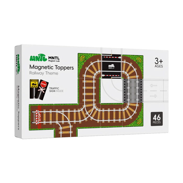 Magnetic Railway Toppers 46 Pcs