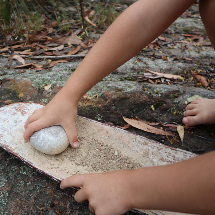 Crushed White Ochre Bag