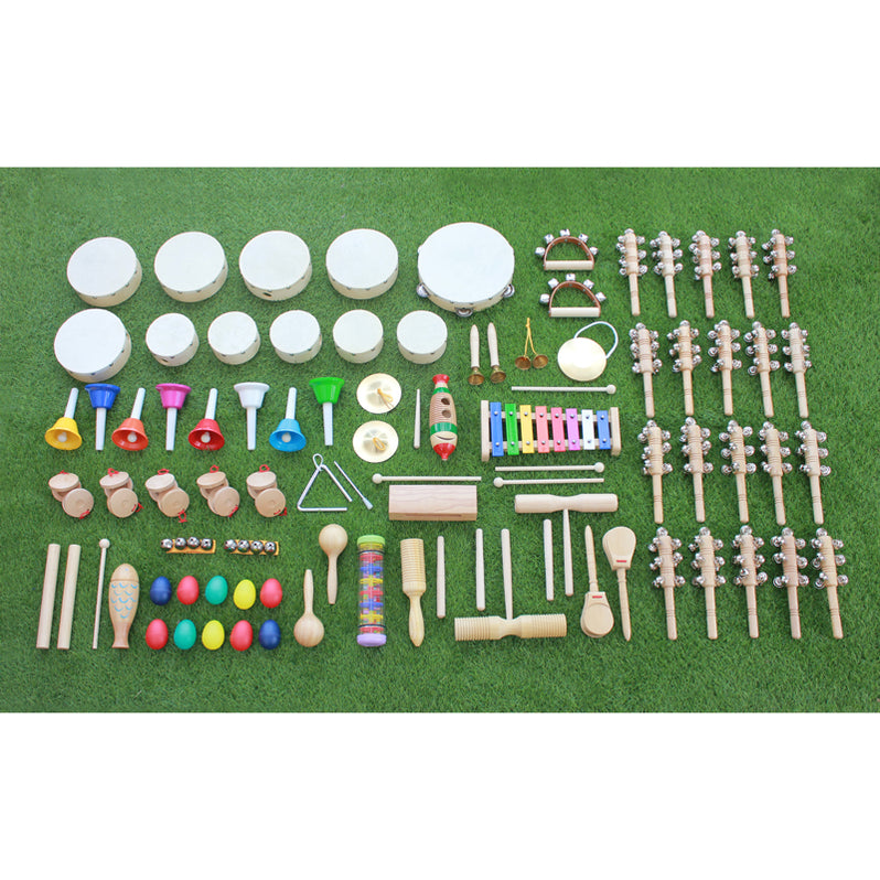 Percussion Set 62 Pieces with Storage Tub — EducationAll Australia