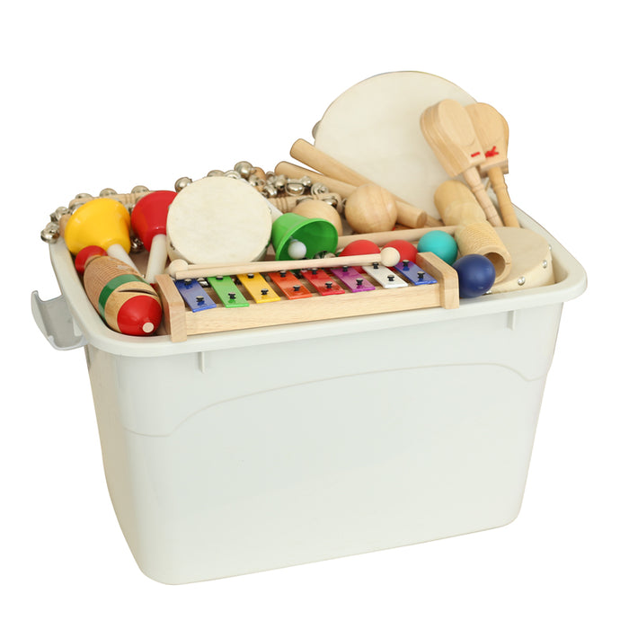 Percussion Set 62 Pieces with Storage Tub