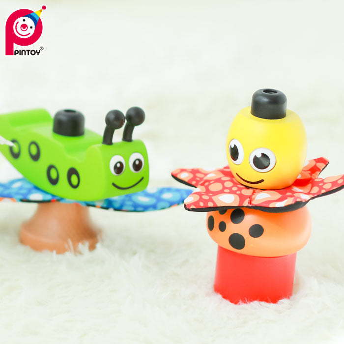 Stacking Wood Characters Set Medium