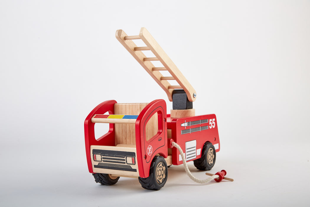 Wooden Fire Engine