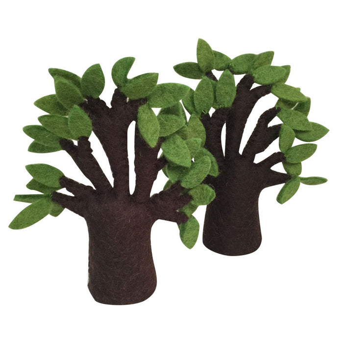 Felt Baobab Tree Set of 2