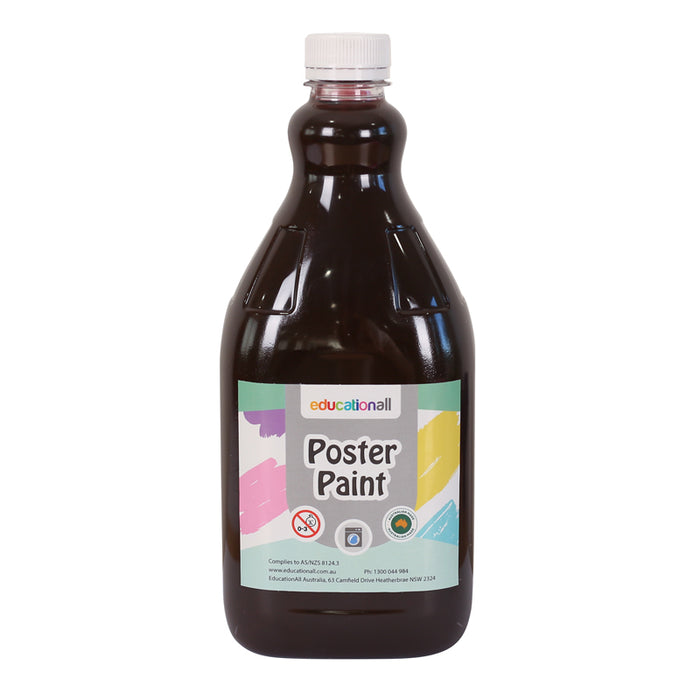 Educationall Poster Paint 2L Brown
