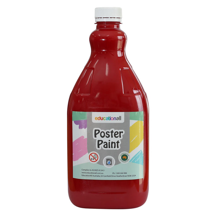 Educationall Poster Paint 2L Red