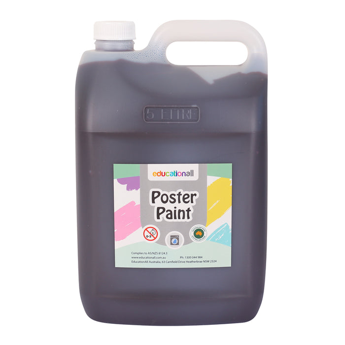 Educationall Poster Paint 5L Brown
