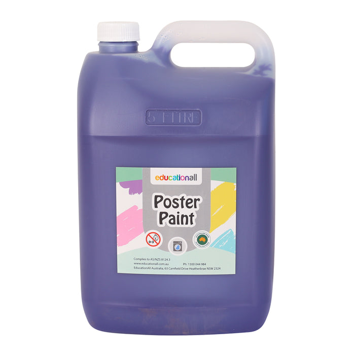 Educationall Poster Paint 5L Purple