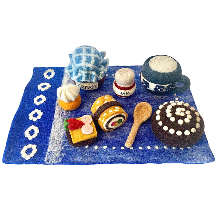 Swedish Fika Coffee Break 9pc Felt Food Set