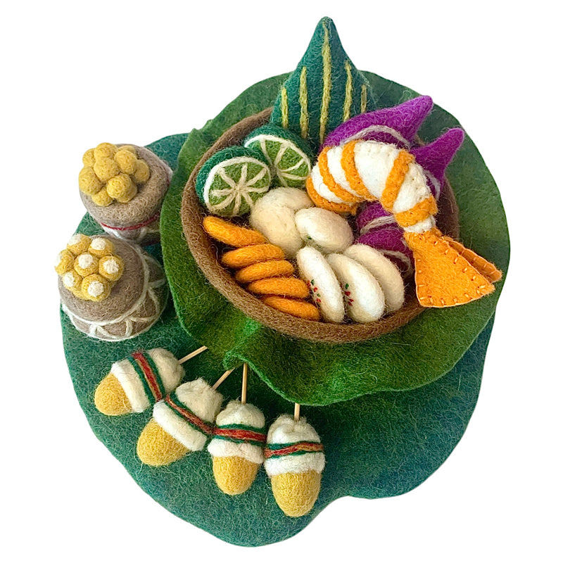 Peruvian Street 27pc Felt Food Set — EducationAll Australia