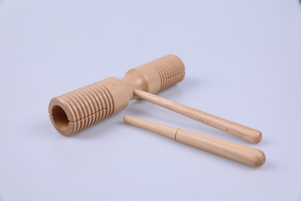 Double Tone Wood Block 19cm
