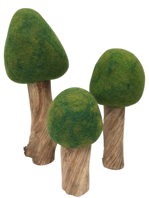 Summer Trees Set of 3