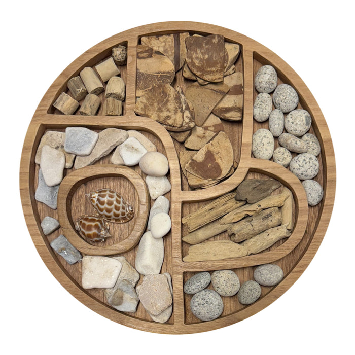 Organic Large Sorting Tray Beach