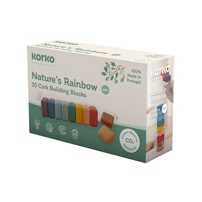 Korko Nature's Rainbow Set of 10