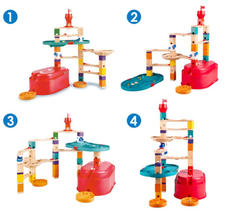 Quadrilla Stack Track Bucket Set