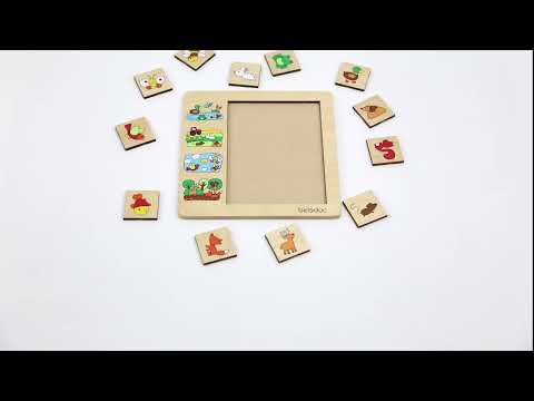 Sorting Game Puzzle - Environment 12 Pcs