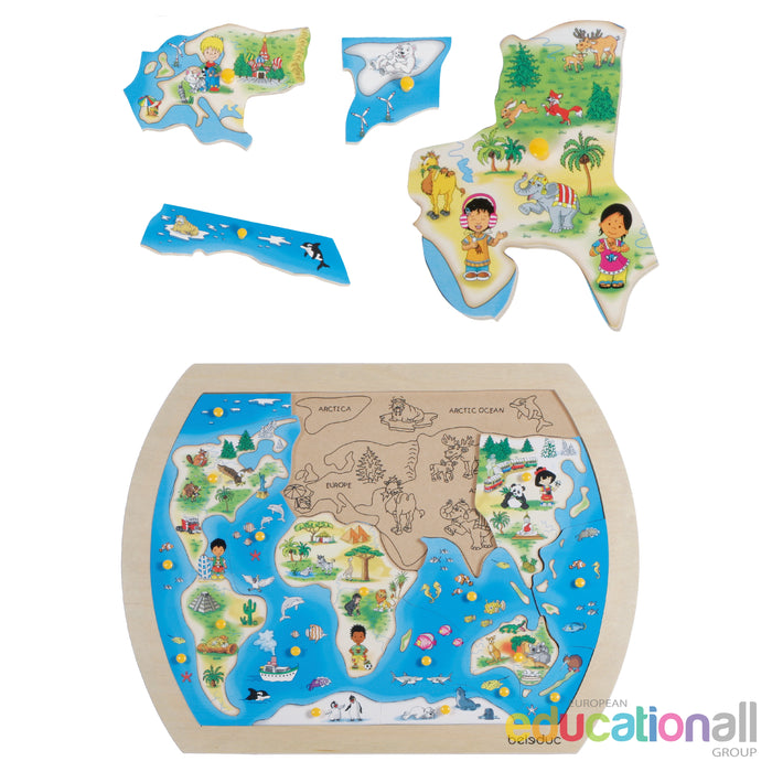 One World - Inlay Board Puzzles