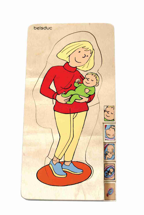 Multilayer Puzzle - Your Body - Mother & Baby