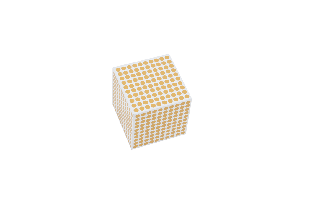 Wooden Cube Of 1000