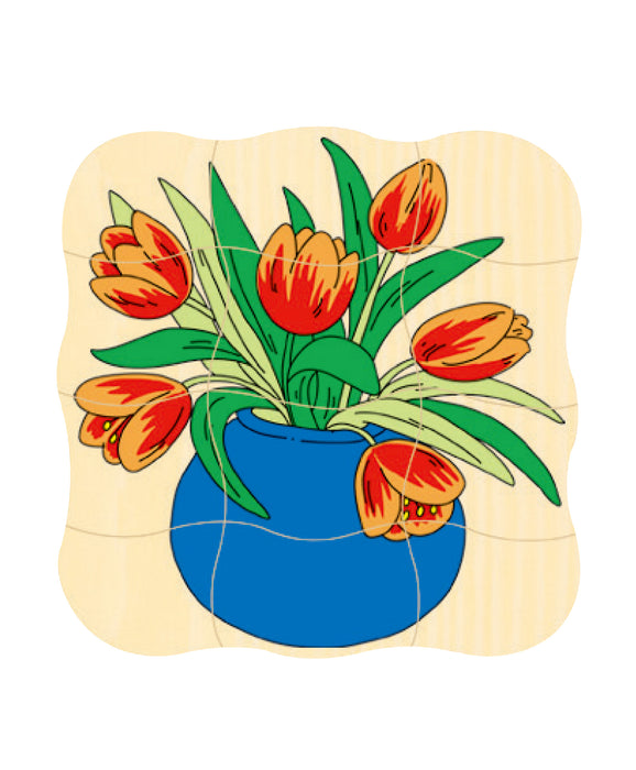 Multilayer Puzzles - Grow Up - Tulip