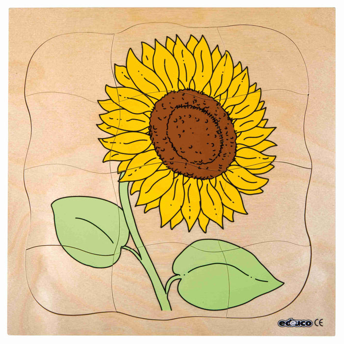 Multilayer Puzzles - Grow Up - Sunflower