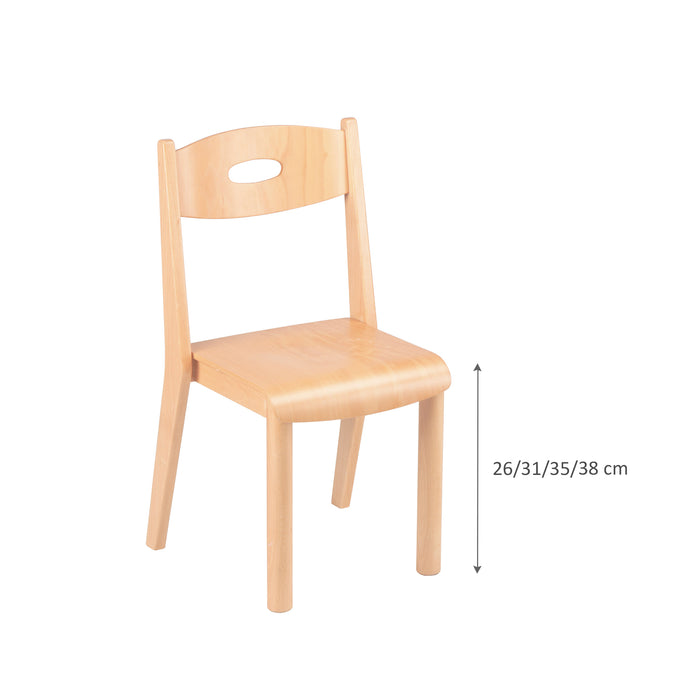 Stackable Chair 38 cm