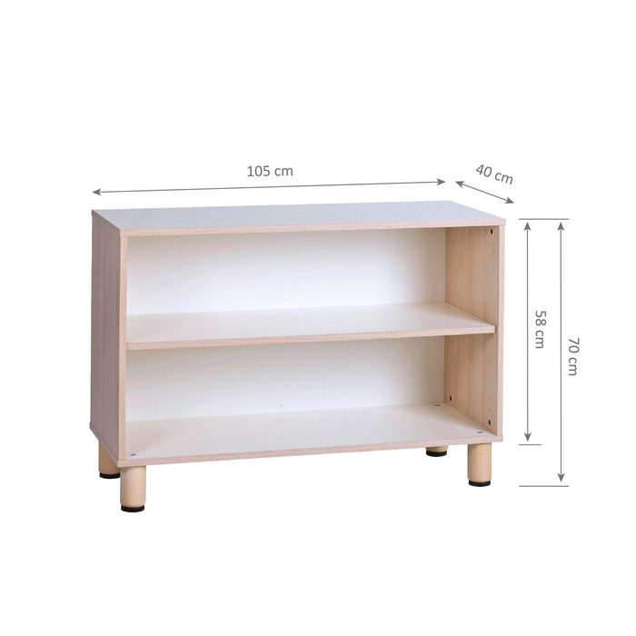 2-Layer Shelf 105 cm