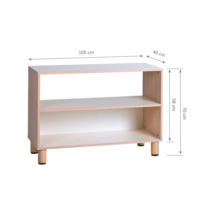 2-Layer Partition Shelf