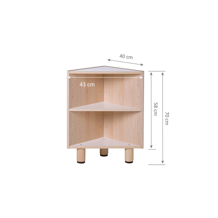 2-Layer Corner Shelf