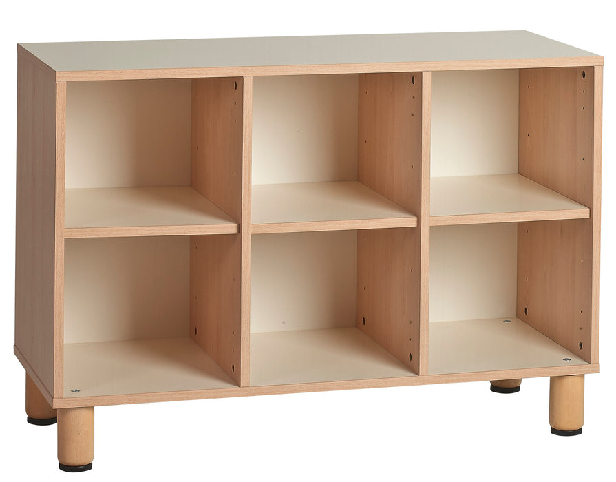 6-Space Shelf 2-Layer