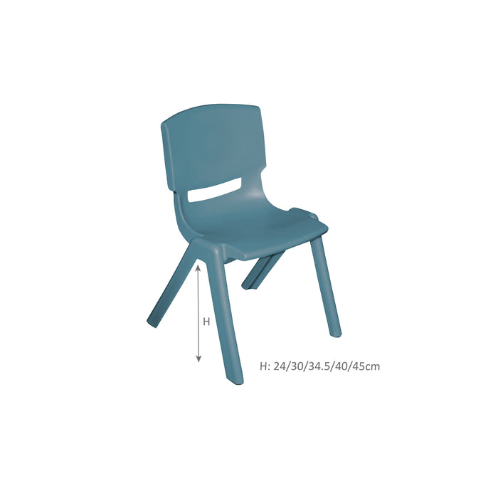 Happy Resin Chairs - Slate Chair 34.5 cm