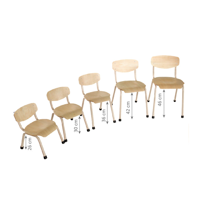 Kiga Chairs - Chair, XL 46 cm