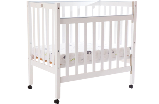 Compact Cot White with Mattress EducationAll Australia