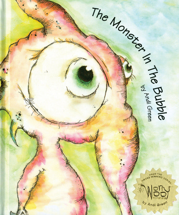 WorryWoo The Monster In The Bubble Book